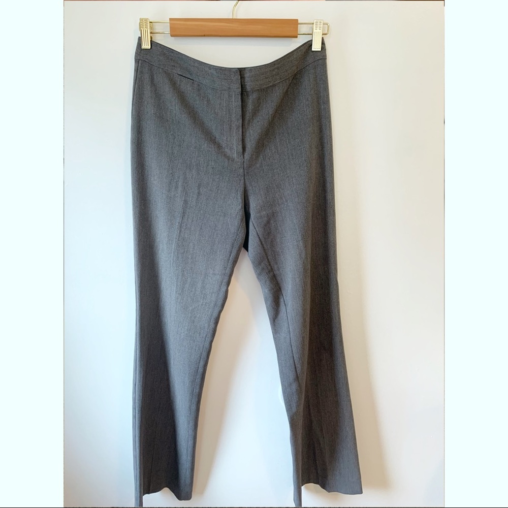 Liz Claiborne Grey Stretch Pantsuit.